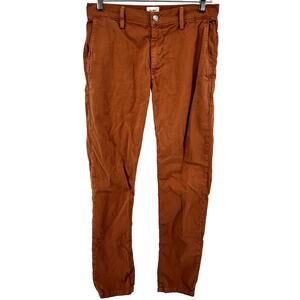Flint and Tinder 365 Pants Slim Fit Mid Rise Soft Tapered Orange 29x32